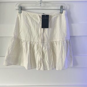 Brandy Melville nwt skirt off white draw string waist